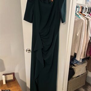 Elegant Dark Green Women's Dress